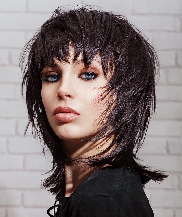 Christine Margossian medium Black Hairstyles